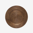 Sousplat Galles Rattan Marrom