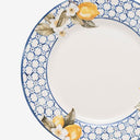 Prato de Sobremesa em Cerâmica Aquarelle Lima Azulejos