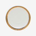 Xícara de Café com Pires em Porcelana Paddy Branco Classics