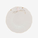 Xícara com Pires de Chá em Porcelana Birds Branco