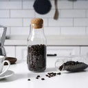 Porta Mantimento em Vidro com Tampa em Cortiça Gourmet 390ml