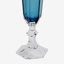 Taça de Champanhe Colonial Azul