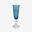 Taça de Champanhe Colonial Azul