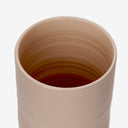 Vaso em Cerâmica Cilindro Bege 44cm
