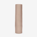 Vaso em Cerâmica Cilindro Bege 44cm