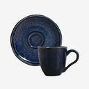 Xícara de Café com Pires em Cerâmica Daily Calm