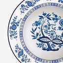 Prato Fundo em Porcelana Dulce Azul e Branco