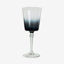 Taça de Água/ Vinho em Vidro Degradê Fumê